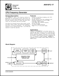 ICS9107C-17CN08 Datasheet