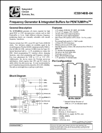 ICS9148BF-04 Datasheet
