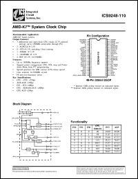 AV9248F-110 Datasheet