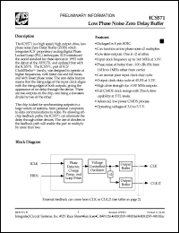 ICS571MT Datasheet