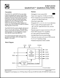 ICS672M-01T Datasheet