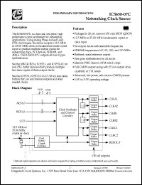 ICS650R-07I Datasheet
