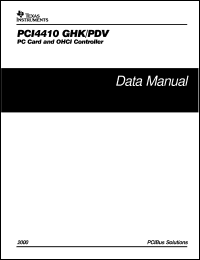 PCI4410PDV Datasheet