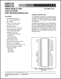 IS80C32-40PQI Datasheet