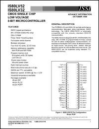IS80LV52-24PL Datasheet