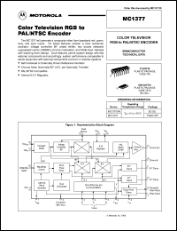 MC1377DW Datasheet