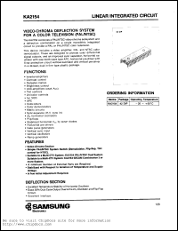 KA2154 Datasheet