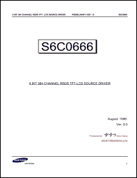 S6C0666 Datasheet