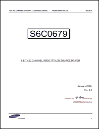 S6C0679 Datasheet