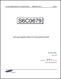 S3C820B Datasheet