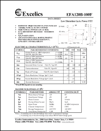EFA120B-100F Datasheet