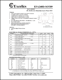 EFA240D-SOT89 Datasheet