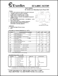 EFA480C-SOT89 Datasheet