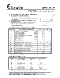 EPA018A-70 Datasheet