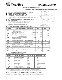 EPA018A-SOT23 Datasheet