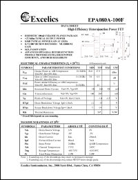 EPA080A-100F Datasheet