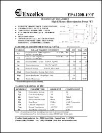 EPA120B-100F Datasheet