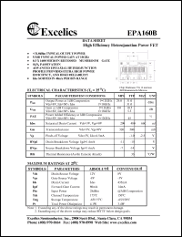 EPA160B Datasheet