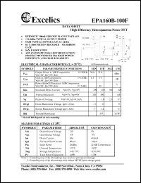 EPA160B-100F Datasheet