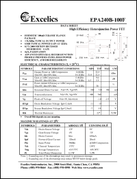 EPA240B-100F Datasheet