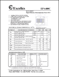 EPA480C Datasheet