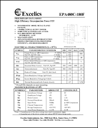EPA480C-180F Datasheet