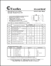 EIA1415B-8P Datasheet