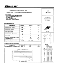 2SC2233 Datasheet