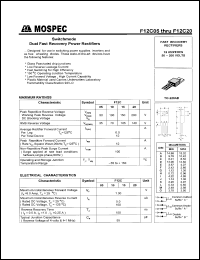 F12C10 Datasheet