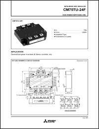 CM75TU-24F Datasheet