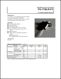 FU-17SLD-F1 Datasheet