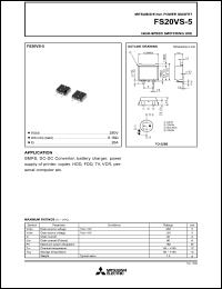 FS20SM-5 Datasheet