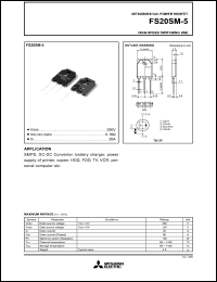 FS20SM-5 Datasheet