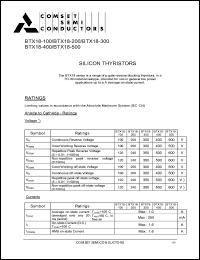 BTX18-400 Datasheet