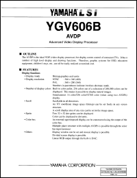 YGV606B Datasheet