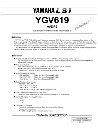 YGV619 Datasheet