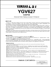 YGV627 Datasheet