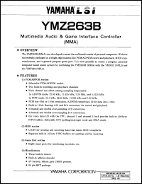 YMZ263B Datasheet