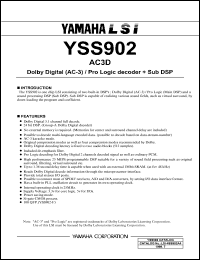 YSS902-E Datasheet