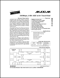 MAX106CHC Datasheet