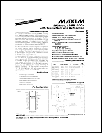 MAX1202ACPP Datasheet