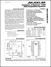 MAX186DC-D Datasheet