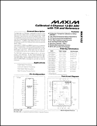 MAX187ACWE Datasheet