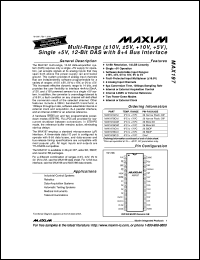 MAX2101CMQ Datasheet