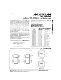 MAX261BENG Datasheet