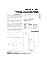 MAX2620EUA Datasheet