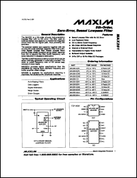MAX308CPE Datasheet