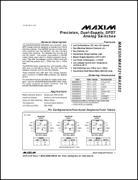MAX3223ECPP Datasheet