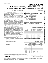 MAX326CPE Datasheet