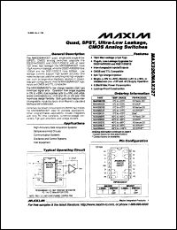 MAX3265CUE Datasheet